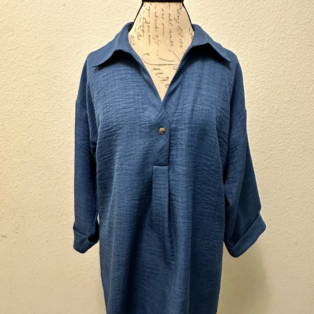 EUC Blue Women's Top